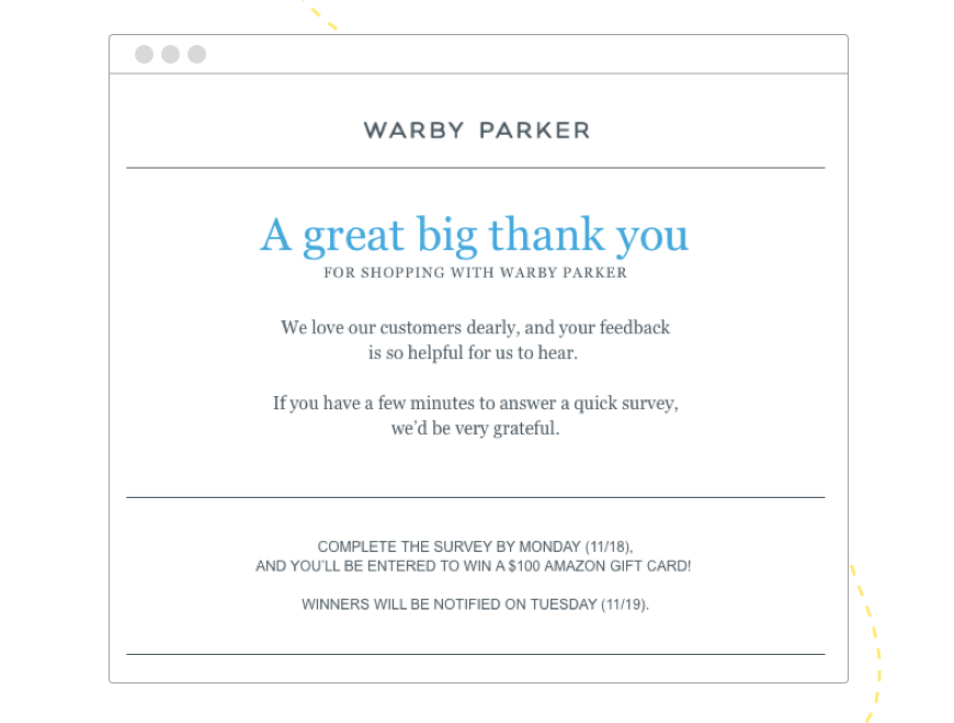 Warby_Parker_Thank_You_Retention_Email_Hive.co