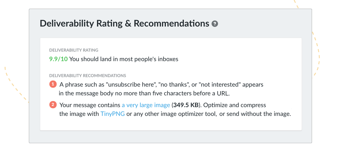 Hive.co_Deliverability_Rating_-_Recommendations